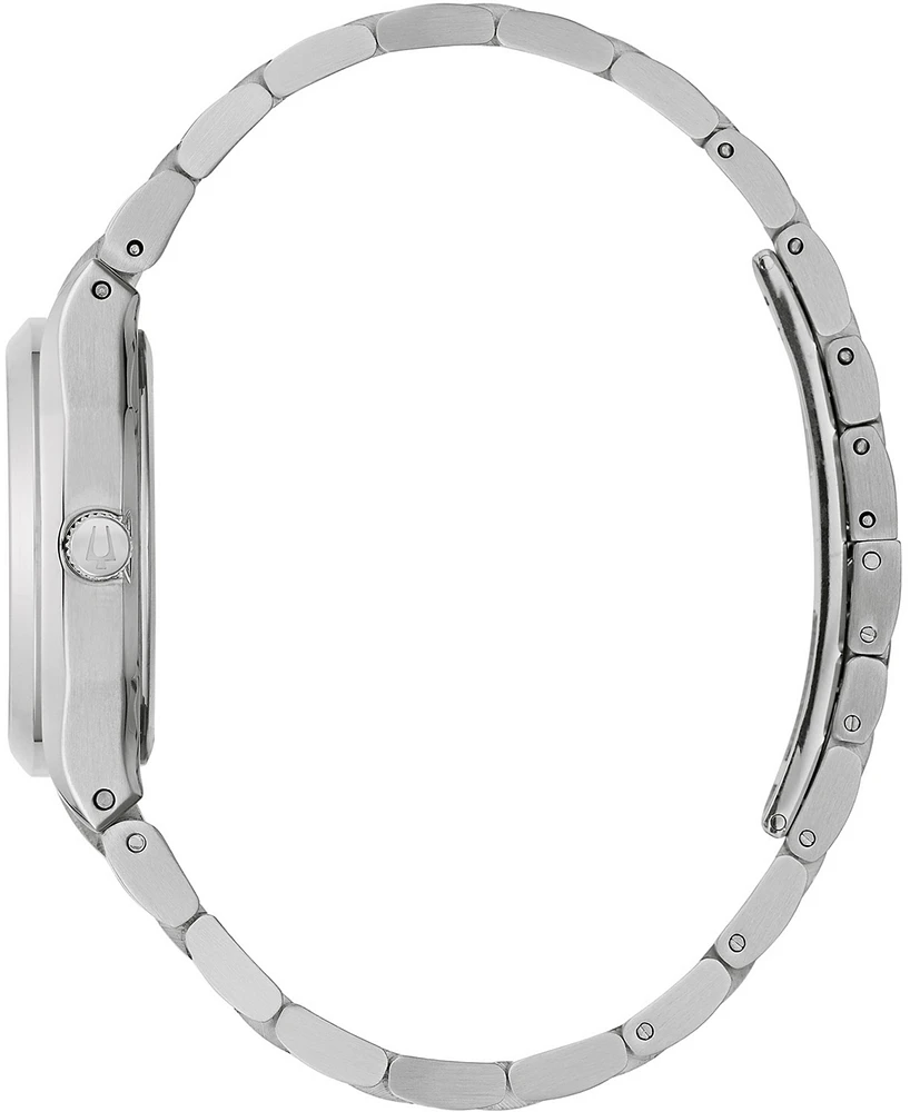 Bulova Women's Classic Stainless Steel Bracelet Watch 34mm, Created for Macy's
