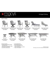 Closeout Vintage Ii Outdoor Sling Chair Dining Collection Created For Macys