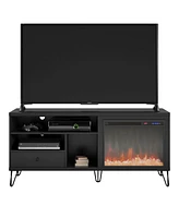 A Design Studio Maxwell Fireplace Tv Stand For Tvs Up To 65"