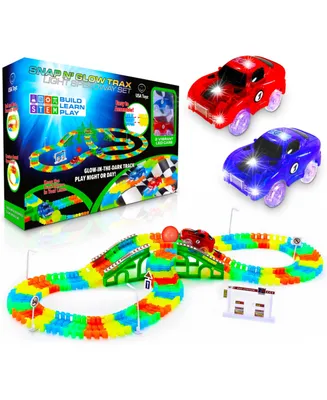 Usa Toyz Glow Small Race Tracks and Led Toy Cars - Assorted Pre