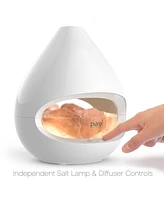 Pure Enrichment PureGlow Crystal Salt Lamp & Diffuser