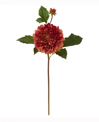 Nearly Natural 20in. Dahlia Artificial Flower Set of 6