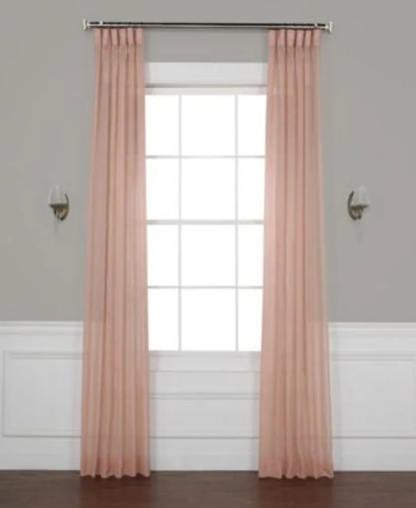Exclusive Fabrics Furnishings Sheer Curtain Panels