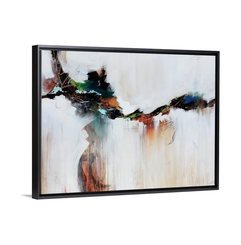 GreatBigCanvas in. x in. Azure Jazz by Sydney Edmunds Canvas Wall Art