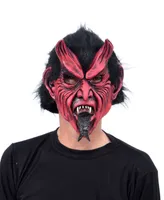 ZagOne Size Studios Classic Devil With Tongue Latex Adult Costume Mask One Size