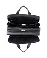 McKlein Walton, 17" Expandable Double Compartment Laptop Briefcase