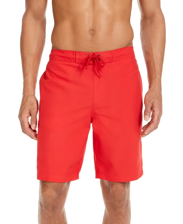 Club Room Men's Colorblocked 5 Swim Shorts, Created for Macy's - Macy's