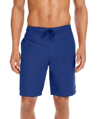 Club Room Men's Solid Quick-Dry 9" E-Board Shorts, Created for Macy's