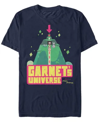 Fifth Sun Men's Steven Universe Garnet's Cartoon Short Sleeve T- shirt