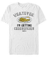 Fifth Sun Men's I'M Getting Cheesefries Sketch Short Sleeve T- shirt