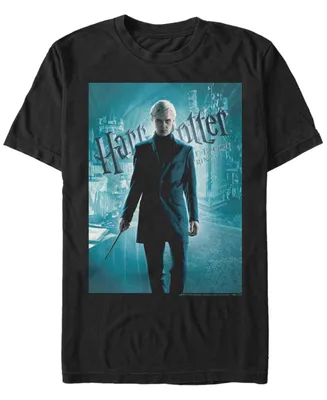 Fifth Sun Harry Potter Men's Half-Blood Prince Draco Malfoy Poster Short Sleeve T-Shirt