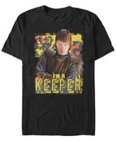 Fifth Sun Harry Potter Men's Ron Weasley I'M A Keeper Quidditch Player Short Sleeve T-Shirt