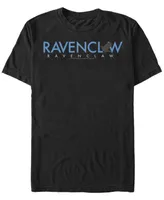 Fifth Sun Harry Potter Men's Ravenclaw Text Logo Short Sleeve T-Shirt