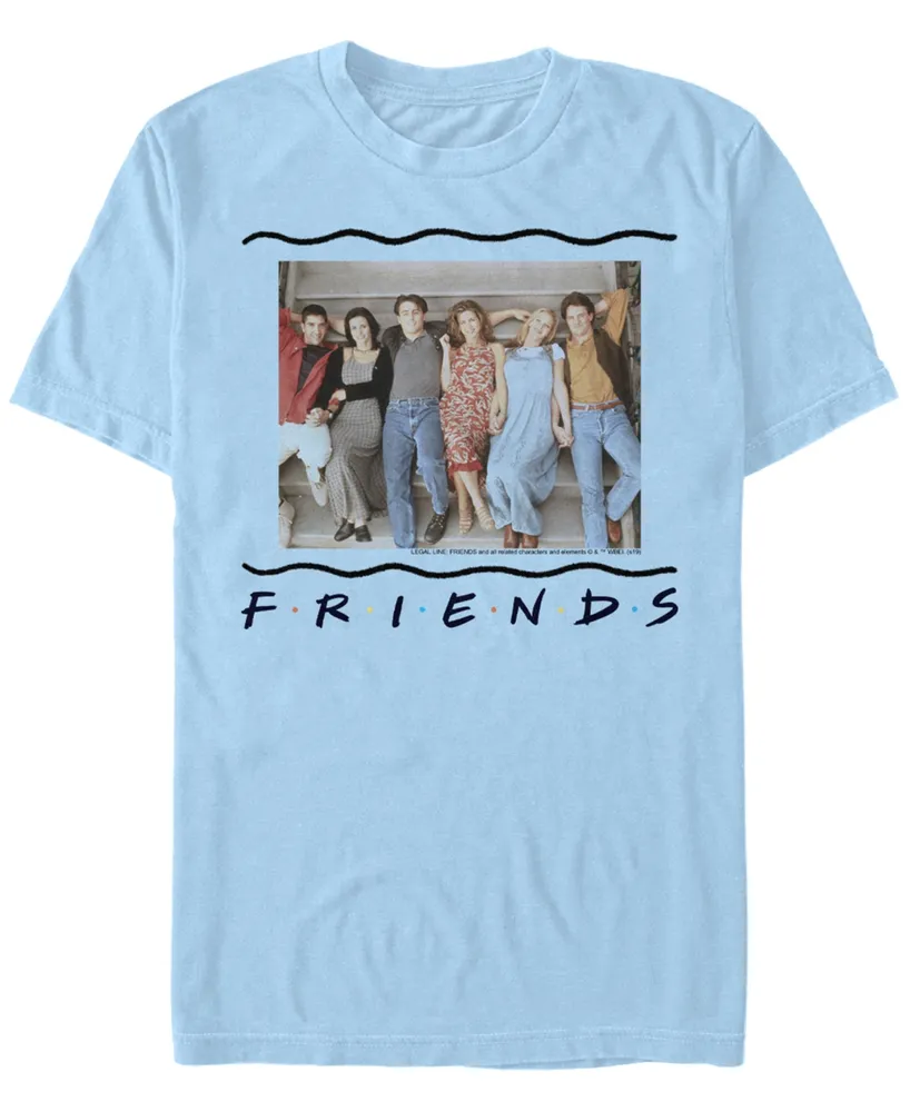 Fifth Sun Friends Men's 90s Porch Group Portrait Short Sleeve T-Shirt
