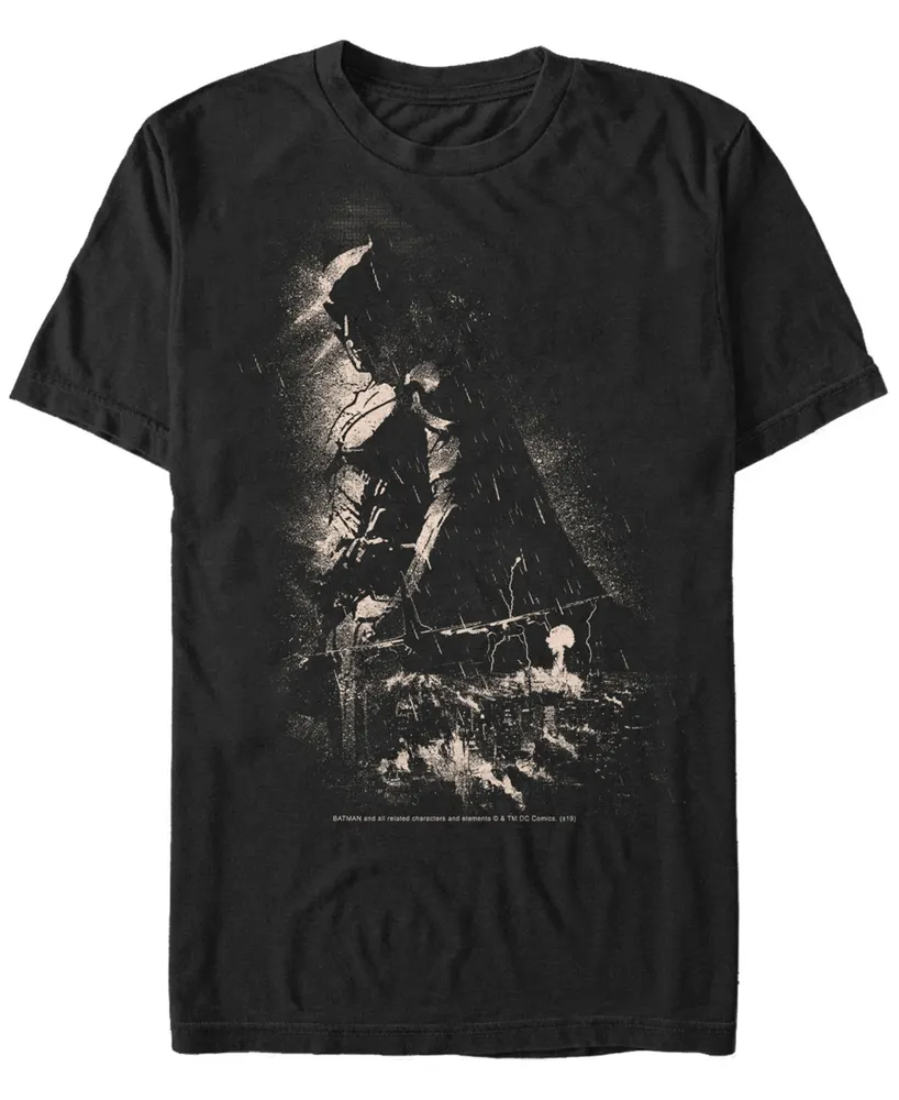 Fifth Sun Dc Men's Batman Stormy Shadows Short Sleeve T-Shirt