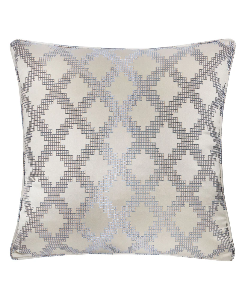 Homey Cozy Ellie Satin Jacquard Decorative Pillow, 20" x 20"
