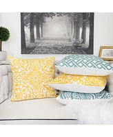 Homey Cozy Victoria Cotton Decorative Pillow, 20" x