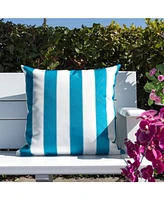 Homey Cozy Olivia Stripe Outdoor Pillow