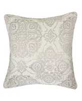 Homey Cozy Harper Jacquard Square Decorative Throw Pillow