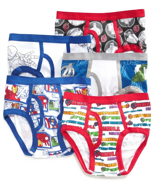 DC Comics Justice League 5-Pk. Cotton Briefs, Little Boys & Big Boys -  Macy's