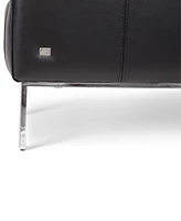 Darrium 27" Leather Club Chair, Created for Macy's