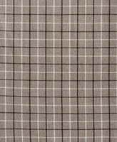 Madison Park Anaheim Plaid Rod Pocket Fleece Lined Window Panel, 50" x 95"