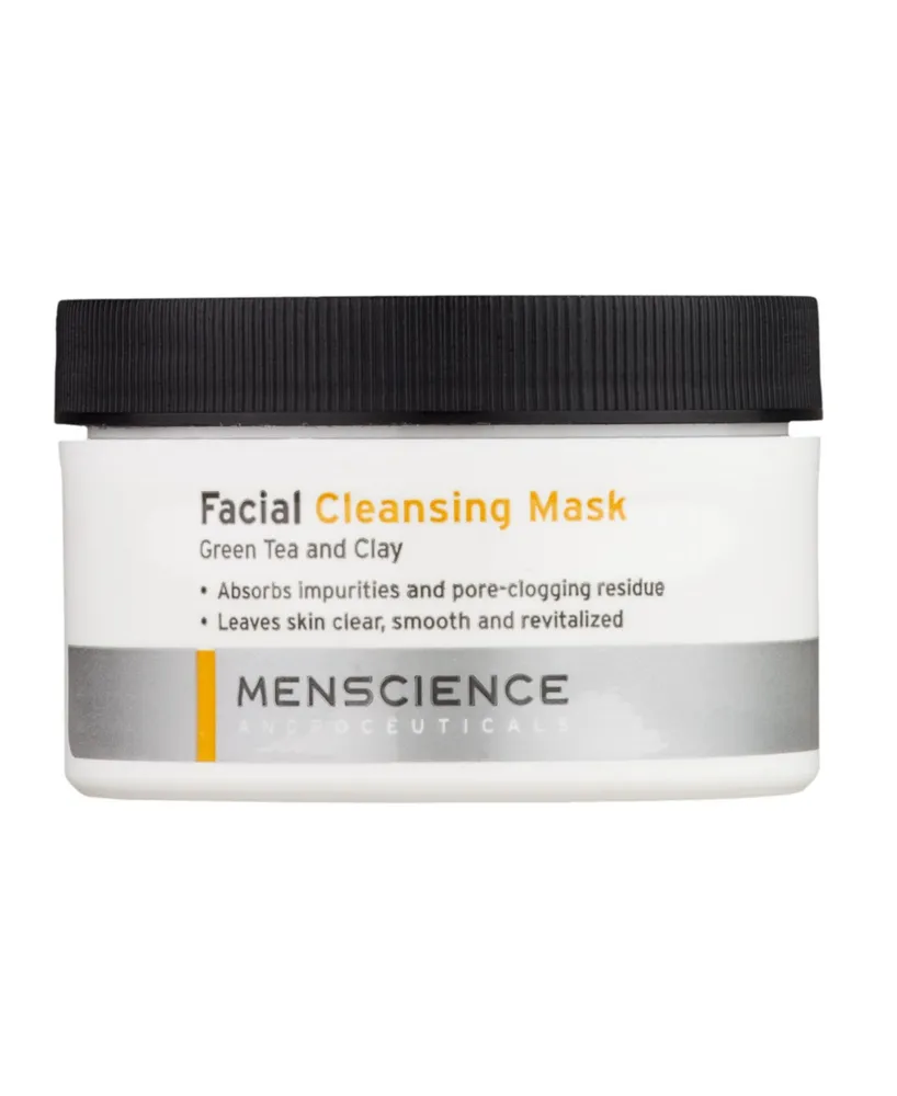 Menscience Facial Cleansing Clay Mask For Men 3 Oz