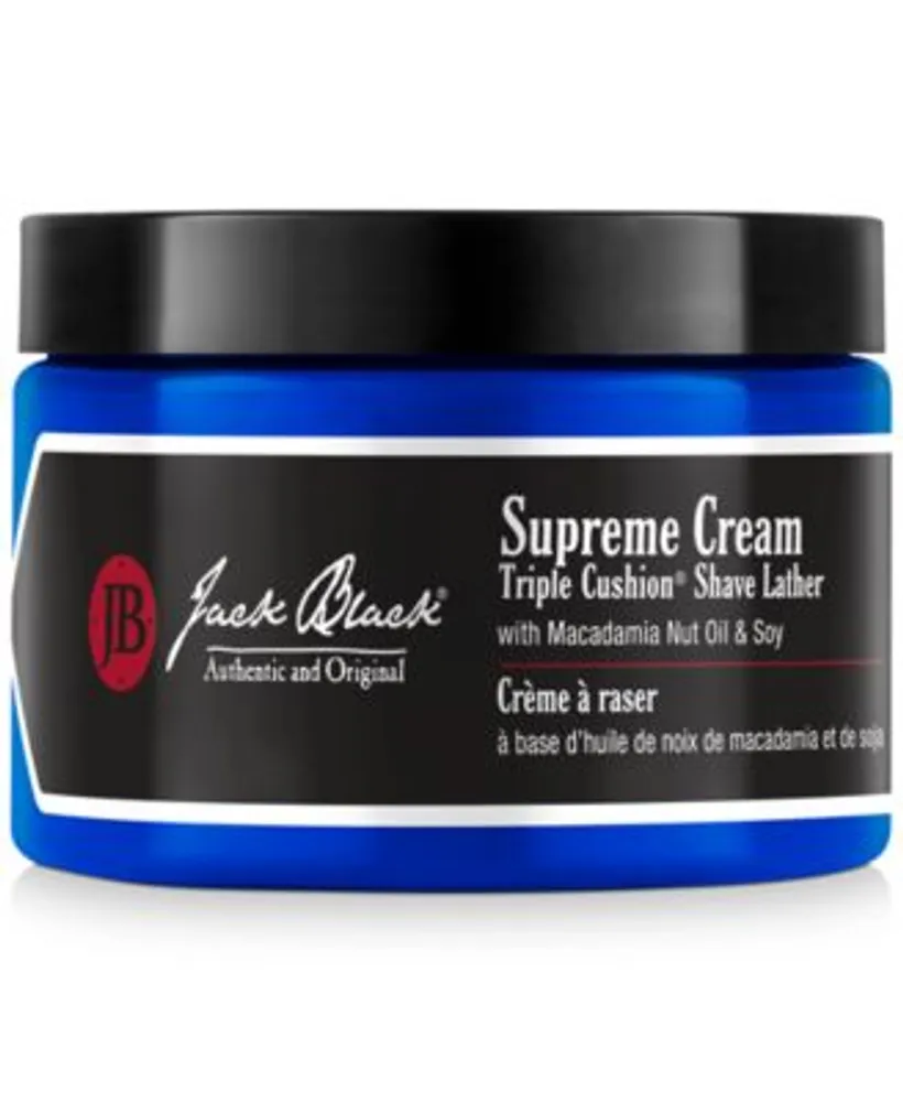 Jack Black Supreme Cream Triple Cushion Shave Lather