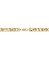 Cuban Link (11.75mm) 22" Chain in Yellow Ip plated Stainless Steel (Also in Black Ip and Stainless Steel)