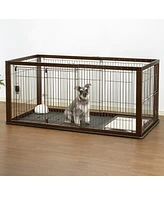 Richell Expandable Pet Crate