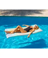 PoolCandy Holographic Deluxe Swimming Pool Raft