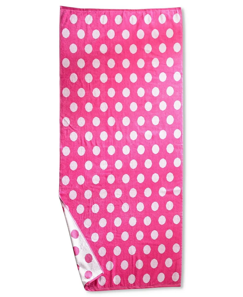 Superior Polka Dot Oversized Beach Towel, One Size