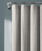 Lush Decor Nantucket Yarn Dyed Cotton Shower Curtain, 72" x
