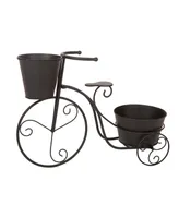 Glitzhome Metal Bicycle Planter