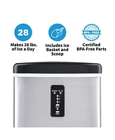 Newair Countertop Ice Maker, 28 lbs. of Ice a Day, 3 Ice Sizes, Bpa-Free Parts