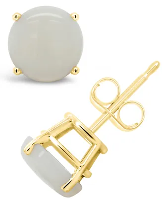 Opal (1-5/8 ct. t.w.) Stud Earrings in 14K Yellow Gold