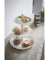 Yamazaki Home Tosca 3-Tier Dessert Stand