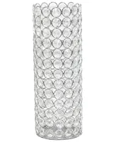 Elegant Designs Elipse Crystal Decorative Vase