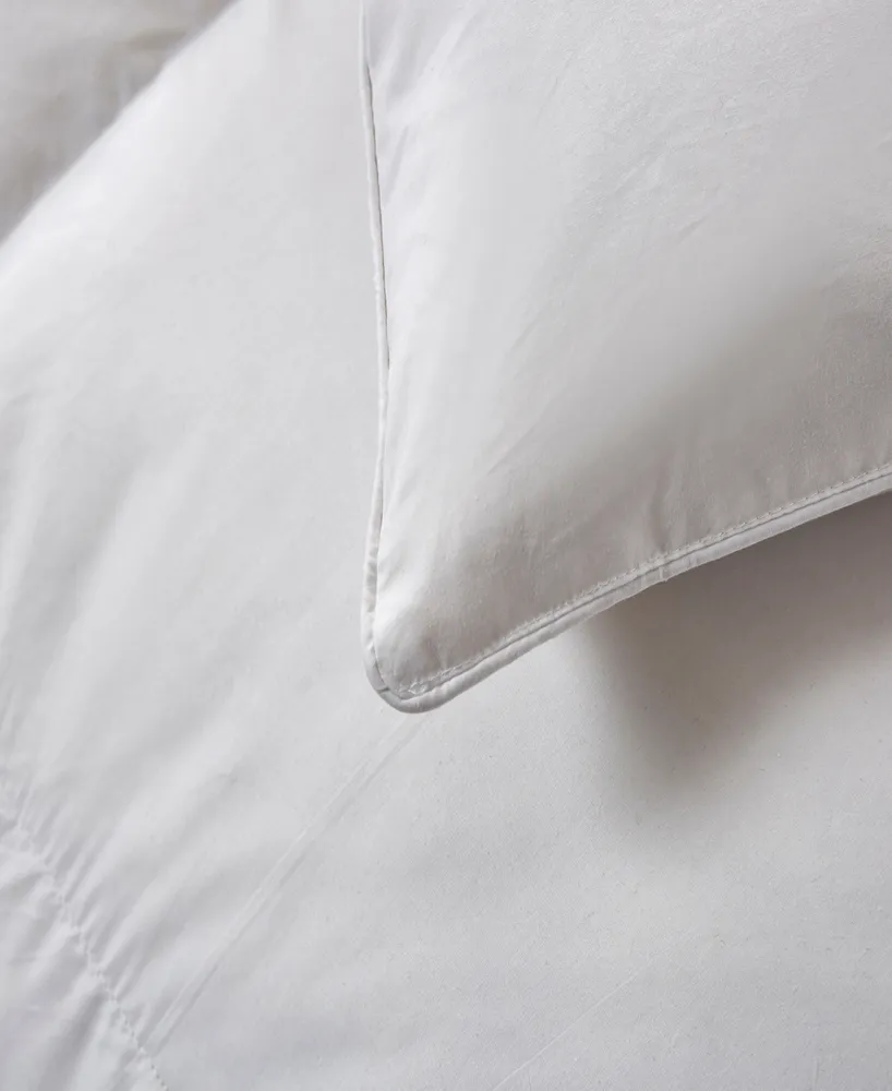 Serta White Goose Feather & Down Fiber All Season Comforter