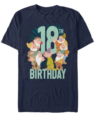 Fifth Sun Men's Dwarves Birthday Short Sleeve Crew T-shirt