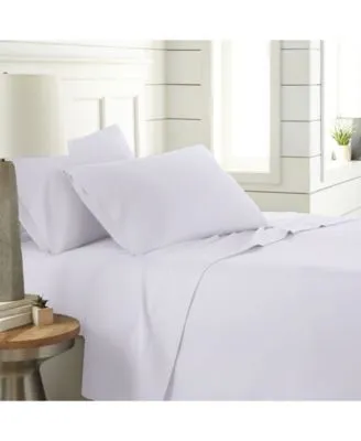 Southshore Fine Linens Chic Solids Ultra Soft 4 Piece Bed Sheet Sets