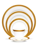 Noritake Crestwood Gold 5 Piece Place Setting