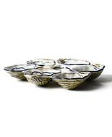 Coton Colors by Laura Johnson Oyster Half Dozen Platter