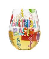 Enesco Lolita Birthday Bash Stemless Wine Glass