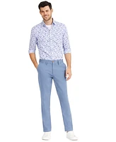 Club Room Men's Four-Way Stretch Pants, Created for Macy's