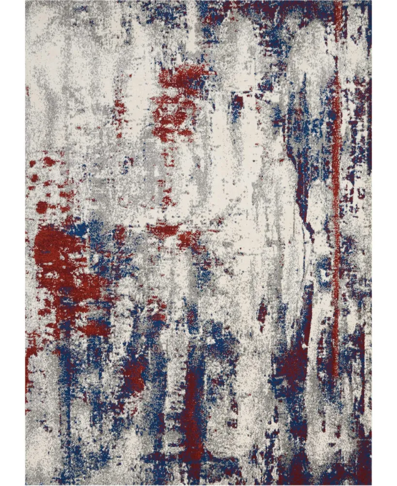 Long Street Looms Samuel SAM15 Multi 3'10" x 5'10" Area Rug