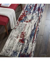 Long Street Looms Samuel SAM15 Multi 2'2" x 7'6" Runner Rug