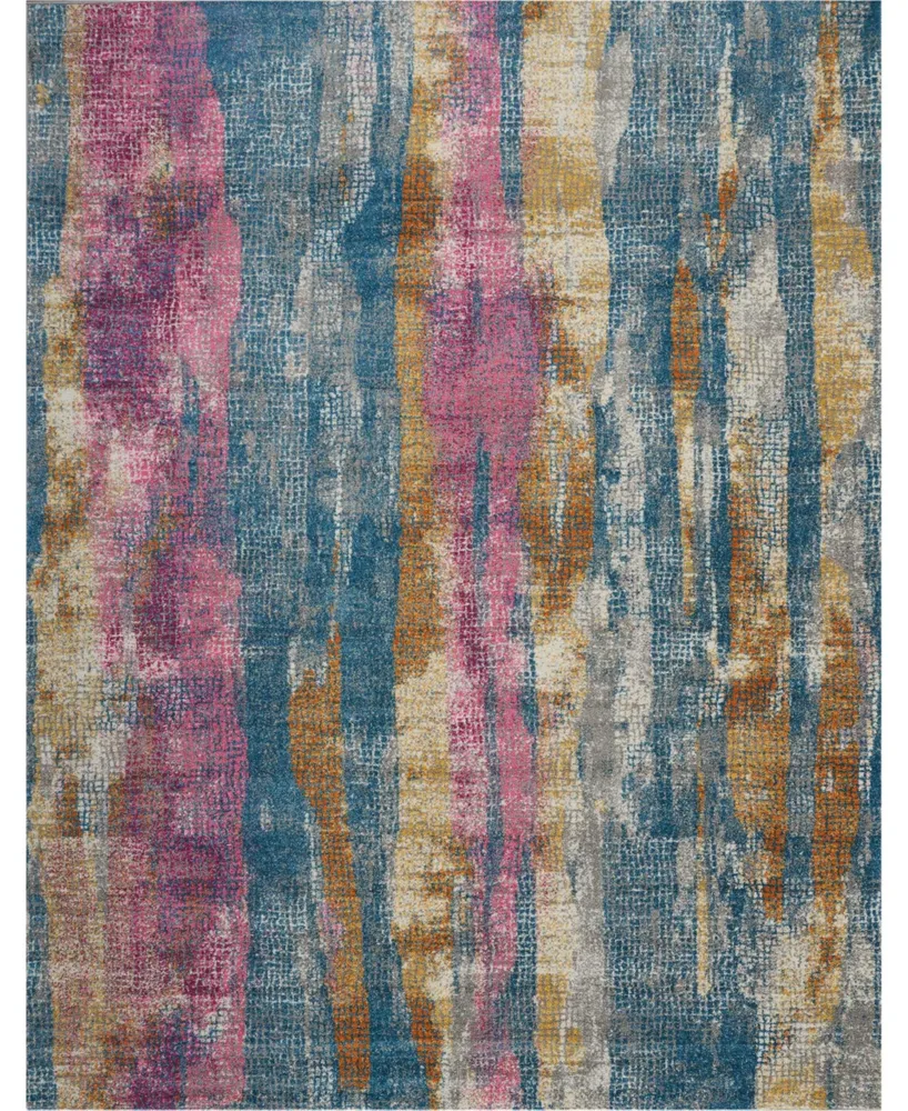 Long Street Looms Zeal ZEA16 Gray 8' x 10' Area Rug