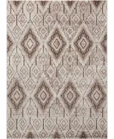 Long Street Looms Fate FAT02 Beige 3'9" x 5'9" Area Rug