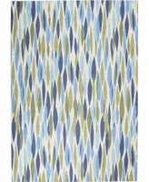 Long Street Looms Shady Brights SHA01 4'3" x 6'3" Outdoor Area Rug